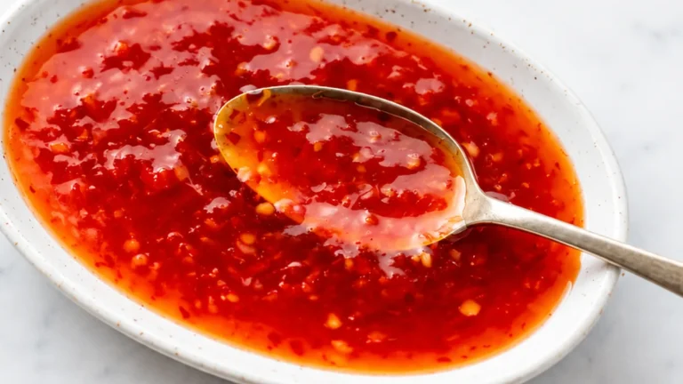 Sweet & Spicy Thai Chili Sauce in 15 Min!
